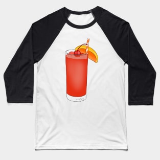 Alabama Slammer Cocktail Summer Drink Baseball T-Shirt